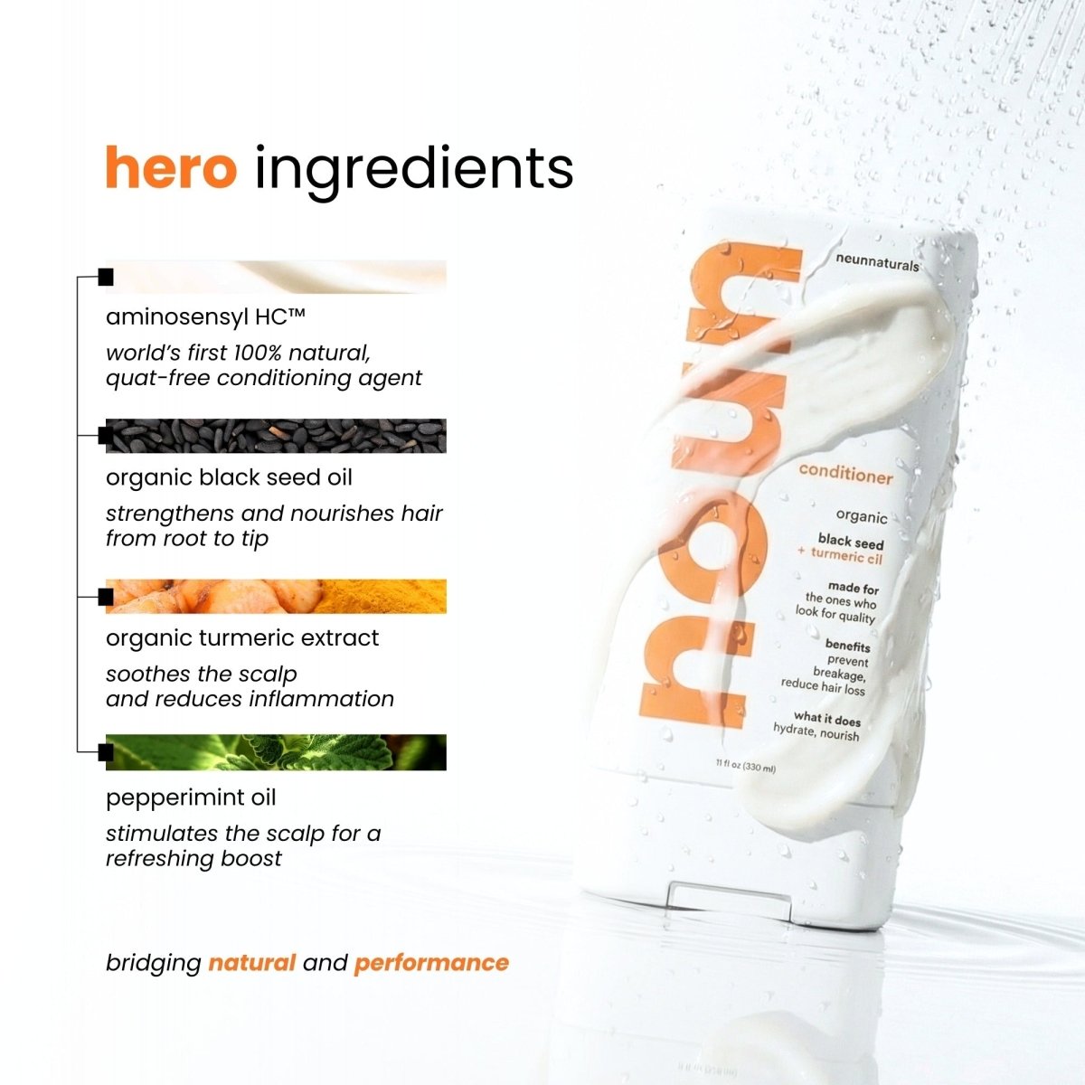 Black Seed & Turmeric Deep Hydrating Conditioner Noun Naturals
