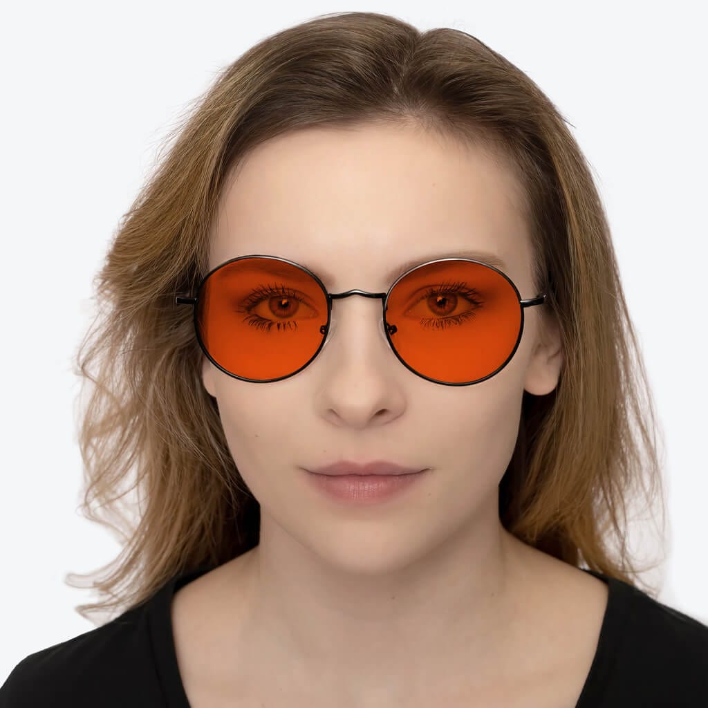 NightFall Elton Blue Blocking Glasses - Black