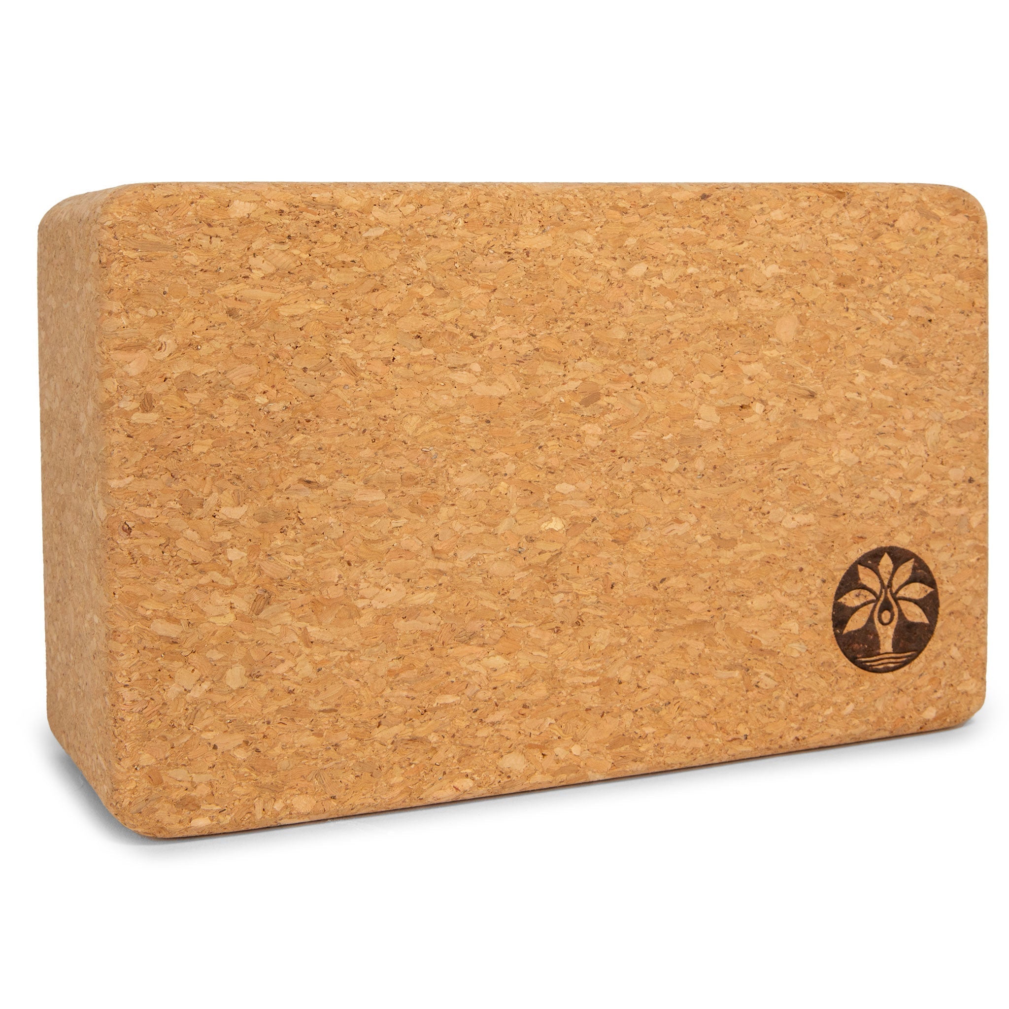 Blossom Cork Yoga Block Yoloha Yoga