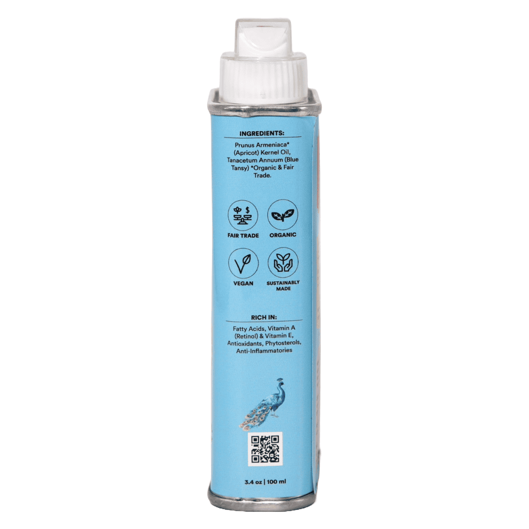 Blue Tansy + Apricot Oil, 100% Organic Beautyologie