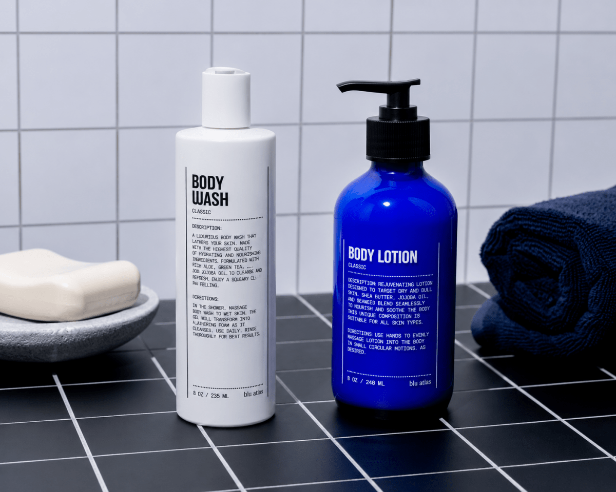 Body Essentials (Wash & Lotion) Blu Atlas