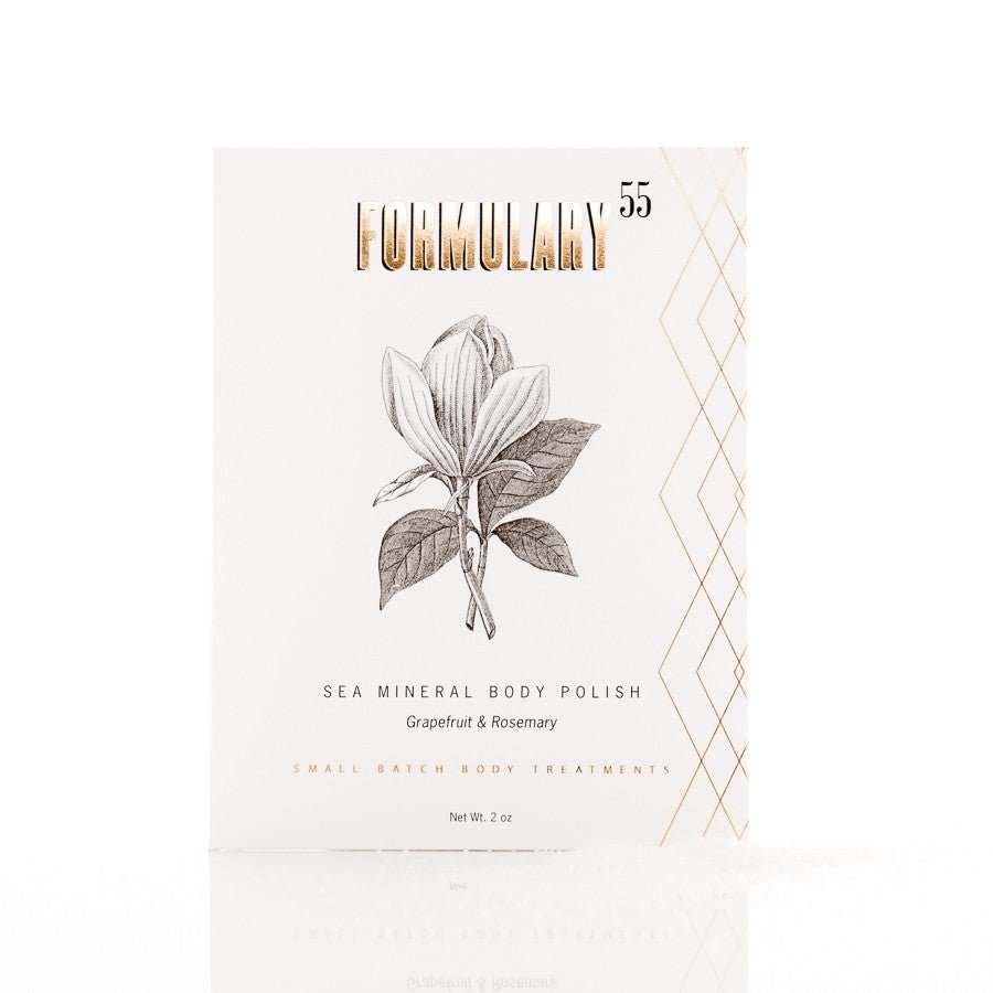 Body Polish Botanical Treatment – Sea Minerals with Grapefruit & Rosemary Formulary 55