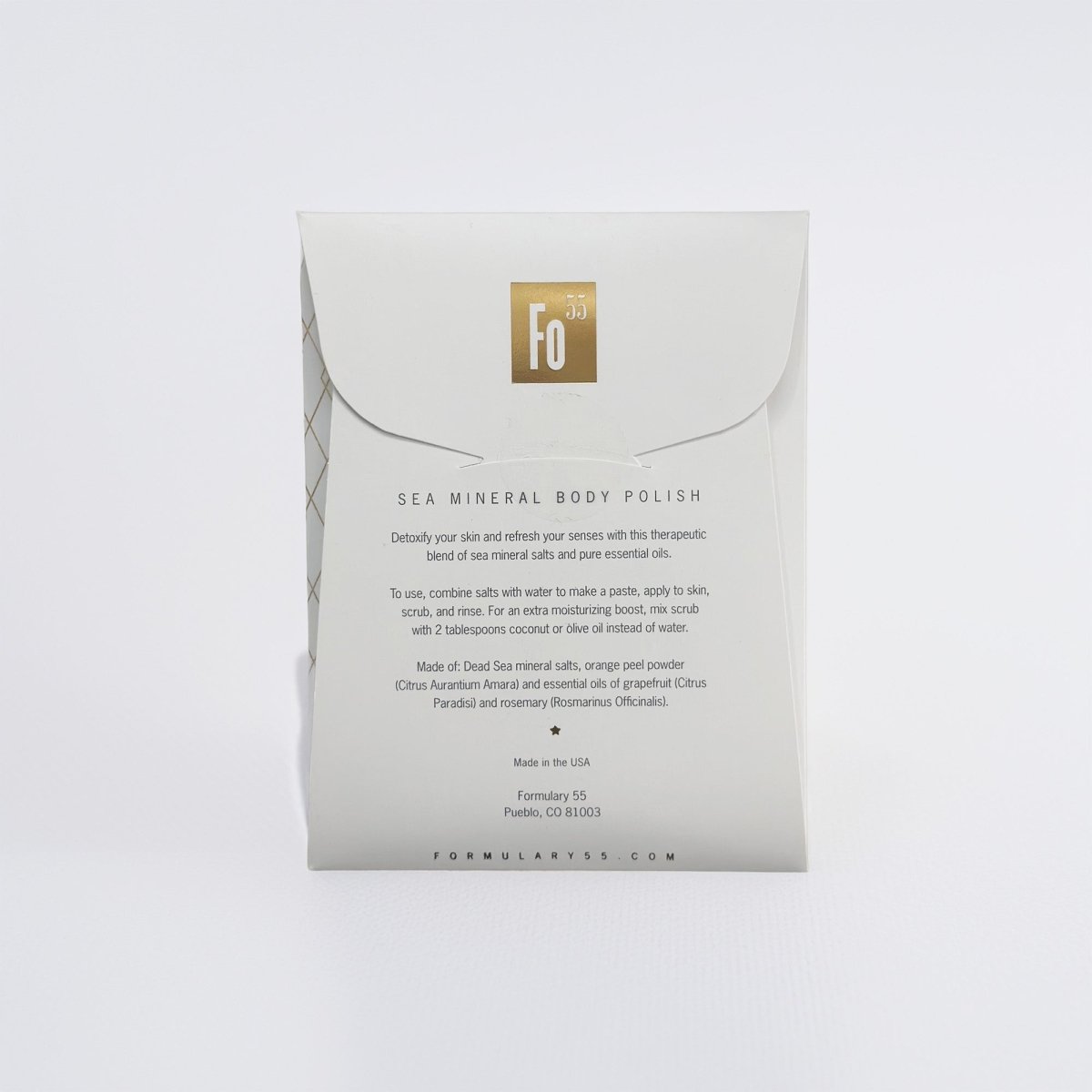 Body Polish Botanical Treatment – Sea Minerals with Grapefruit & Rosemary Formulary 55
