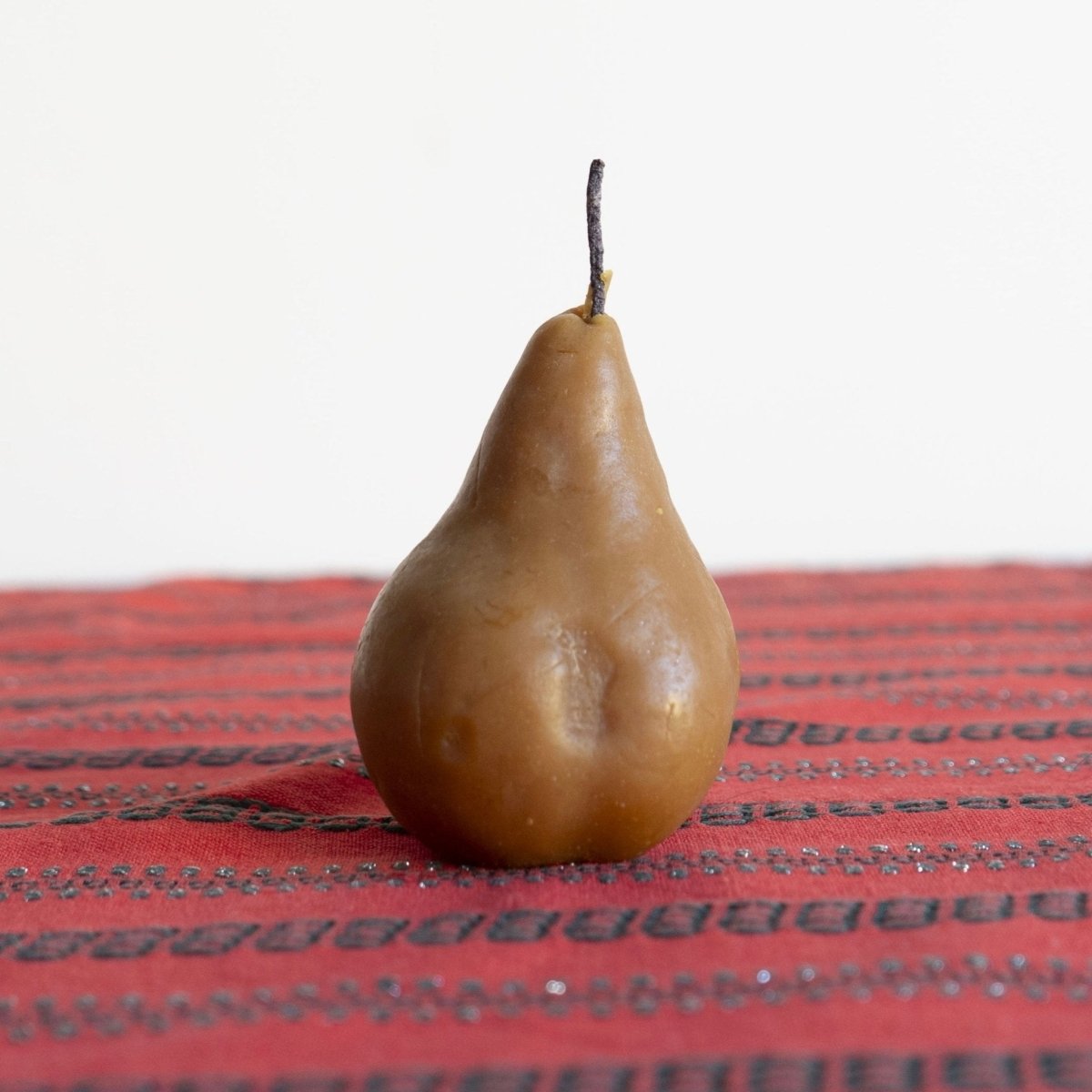 Bosc Pear Beeswax Candle Happy Organics