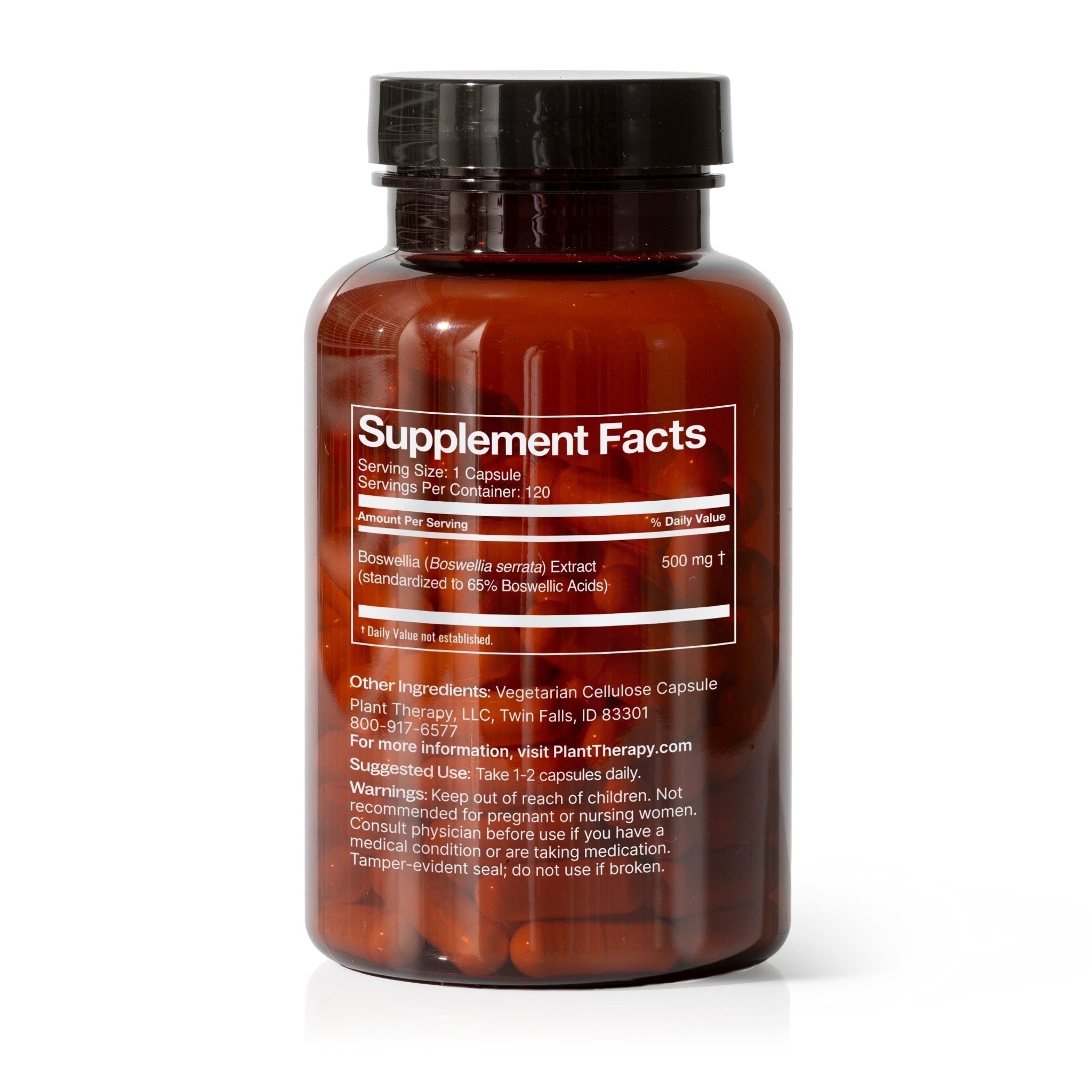 Boswellia Herbal Supplement - 120 Capsules Plant Therapy