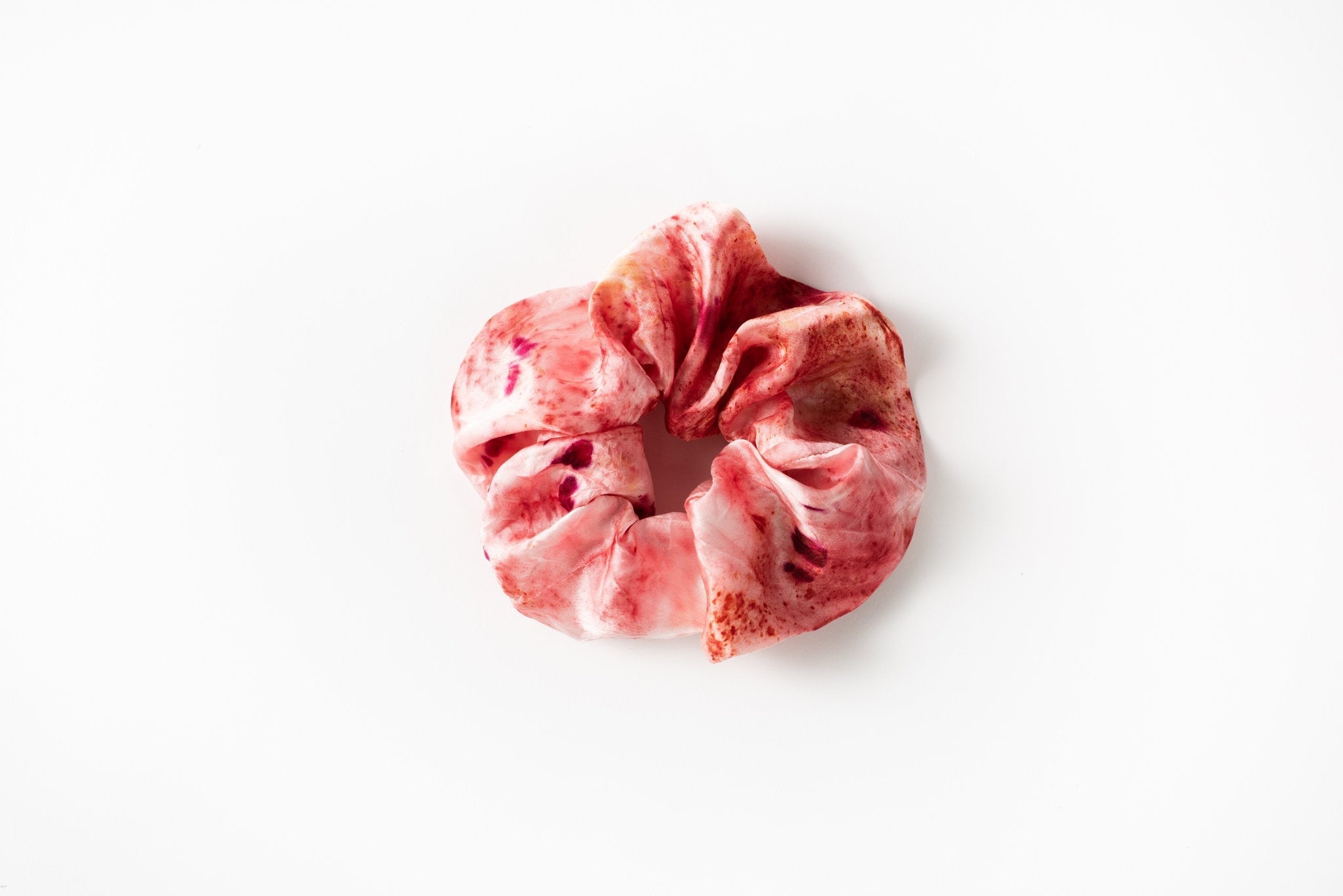 Botanically Dyed Silk Hair Scrunchie dyekween