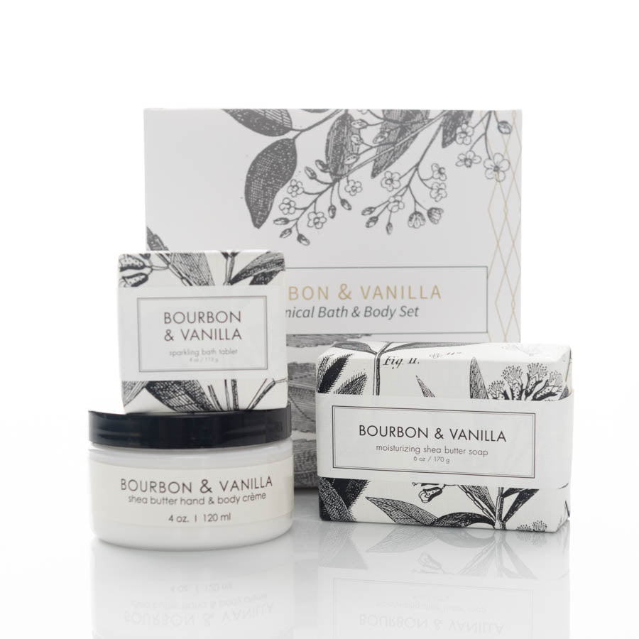 Bourbon & Vanilla - Complete Fragrance Gift Set - Formulary 55