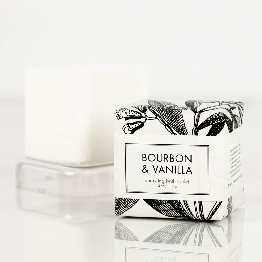 Bourbon & Vanilla - Sparkling Bath Tablet Formulary 55