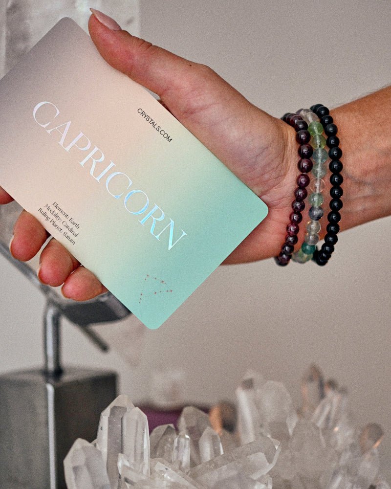 Capricorn Bracelet Trio CRYSTALS.COM
