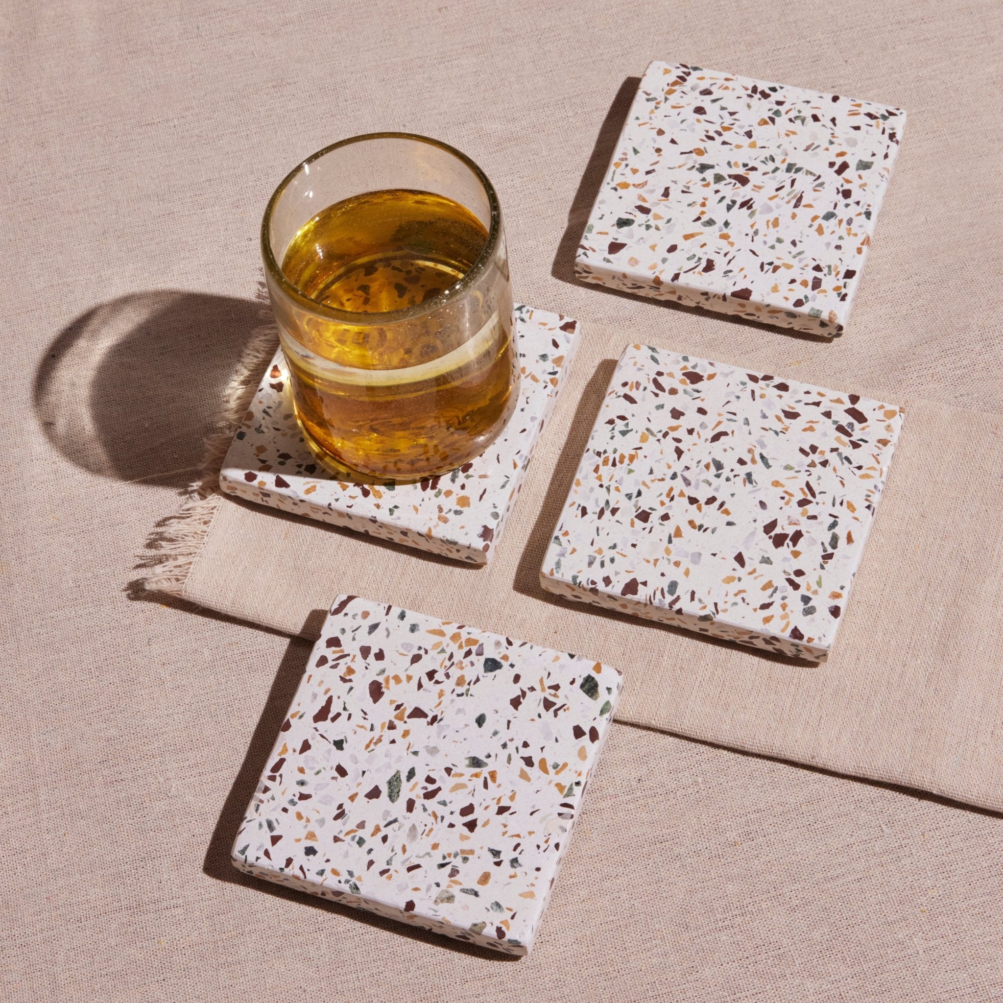 Centro Terrazzo Coasters (Set of Four) by MESO MESO