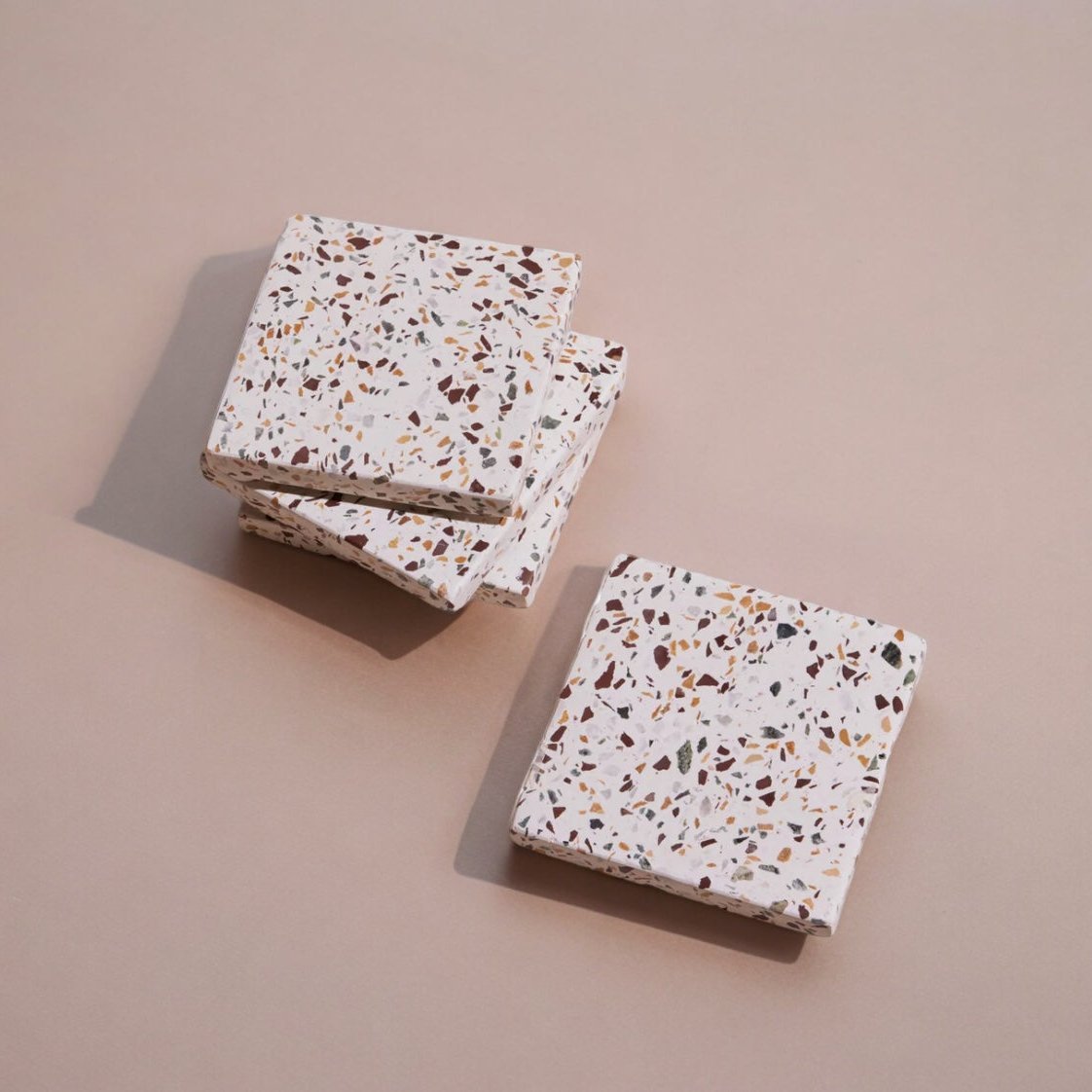 Centro Terrazzo Coasters (Set of Four) by MESO MESO