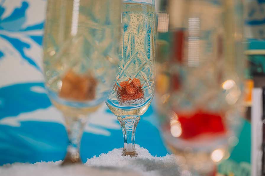 Champagne Chalet Mixer Trio Teaspressa