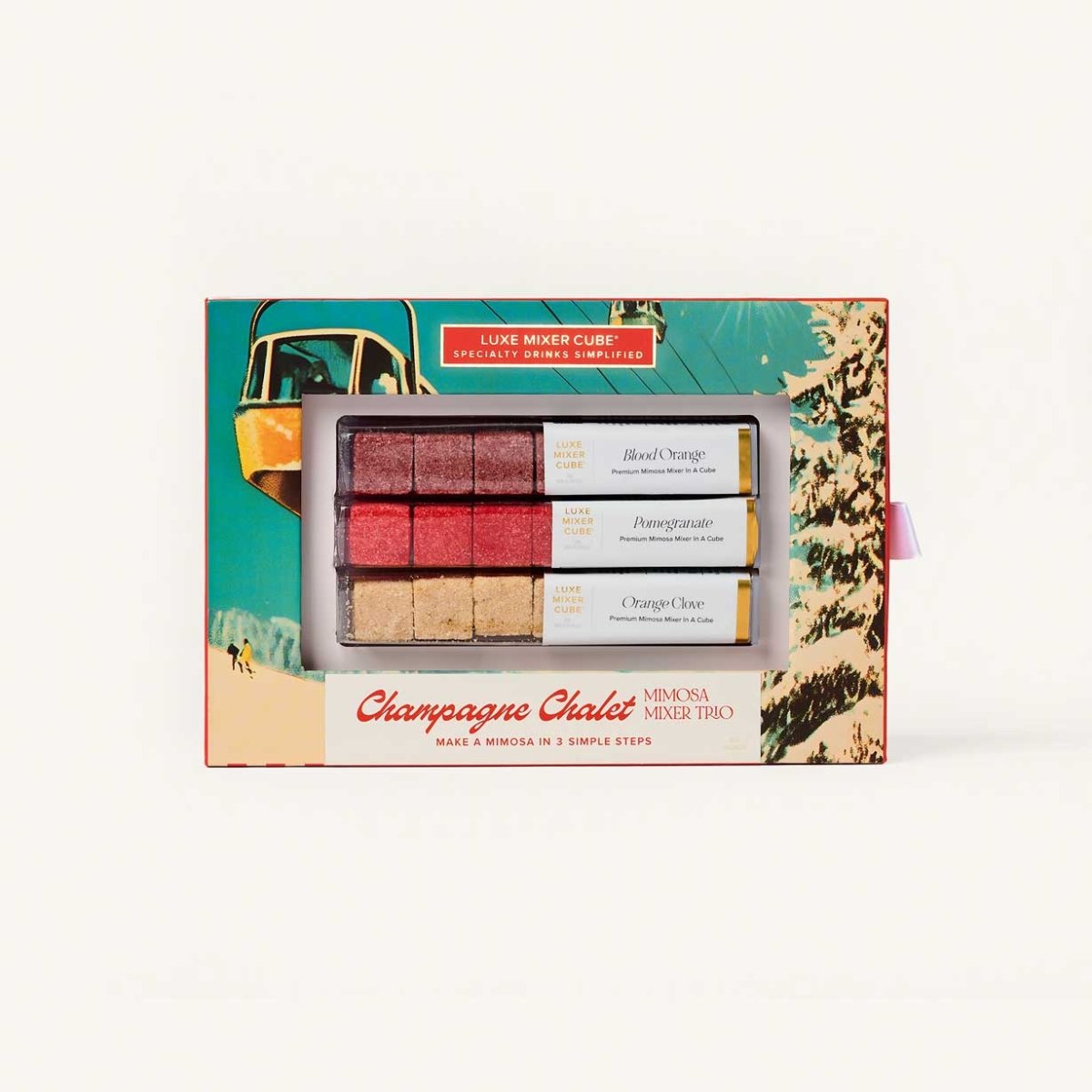 Champagne Chalet Mixer Trio Teaspressa