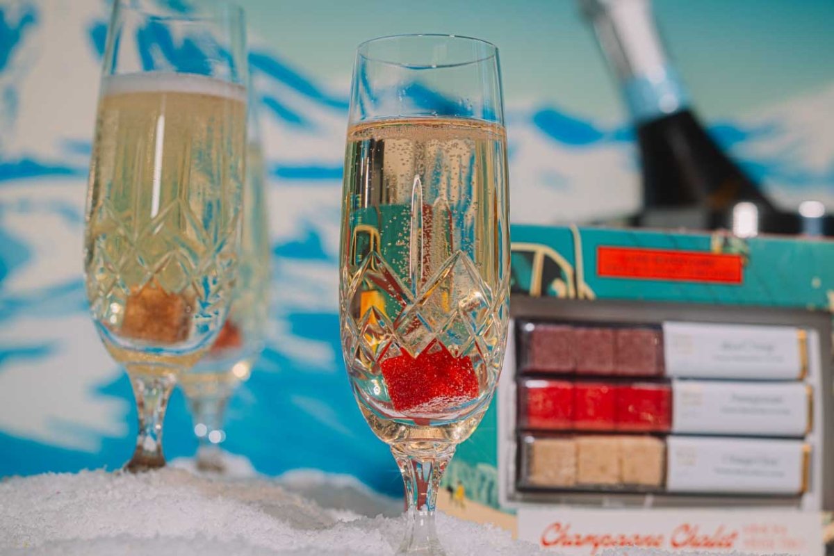 Champagne Chalet Mixer Trio Teaspressa