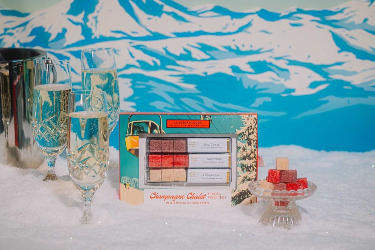 Champagne Chalet Mixer Trio Teaspressa