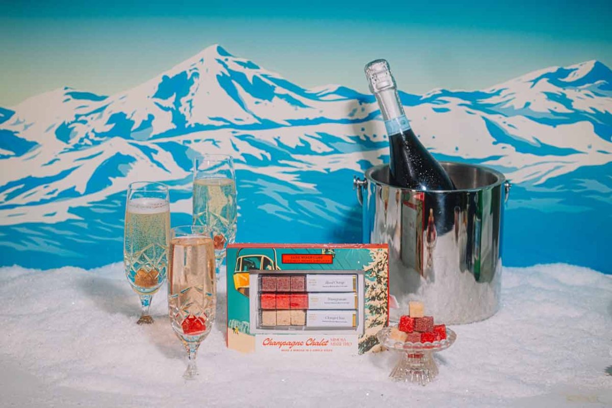 Champagne Chalet Mixer Trio Teaspressa