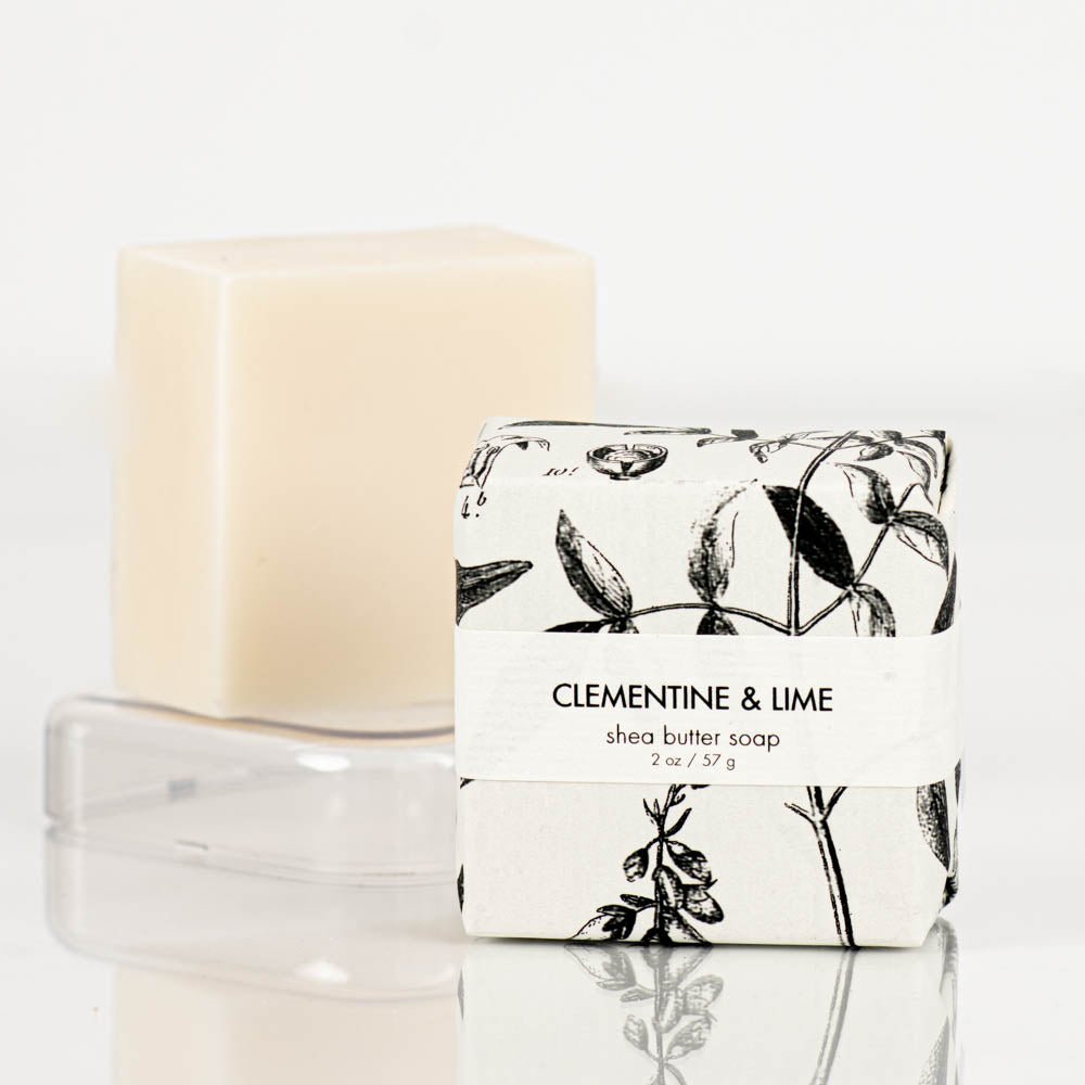Clementine & Lime - Petite Shea Butter Soap Formulary 55