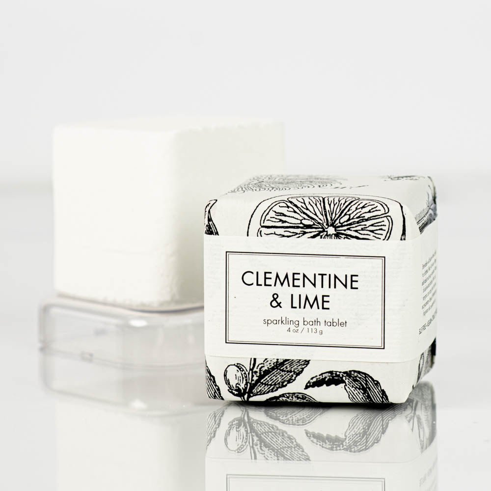 Clementine & Lime - Sparkling Bath Tablet Formulary 55
