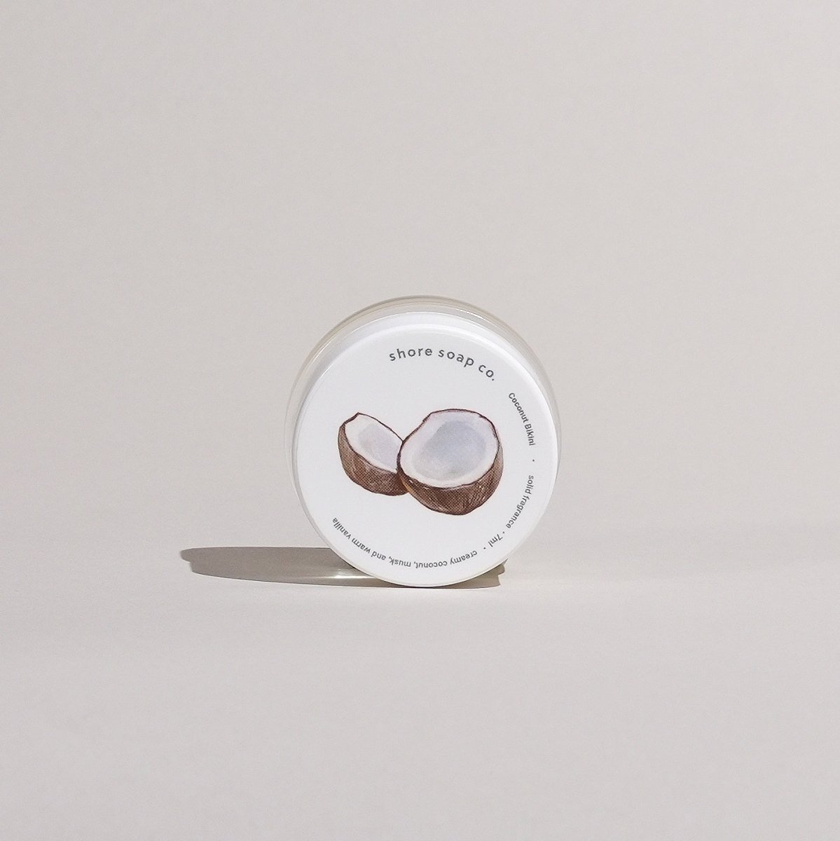 Coconut Bikini Solid Fragrance Shore Soap Co.