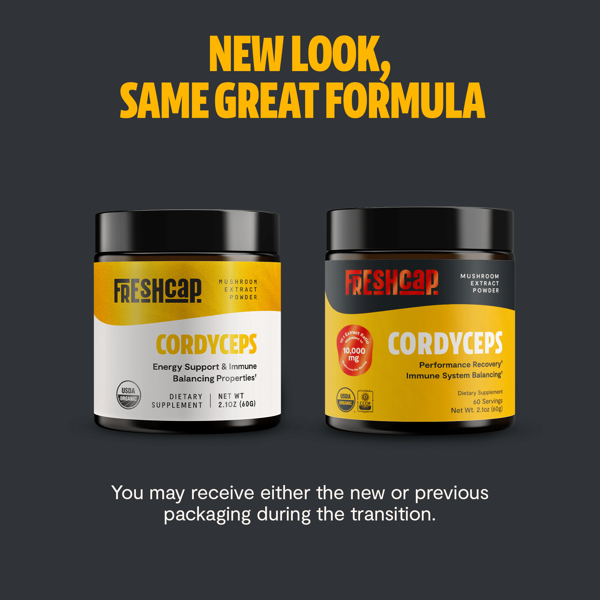 Cordyceps Mushroom Extract Powder FreshCap Mushrooms