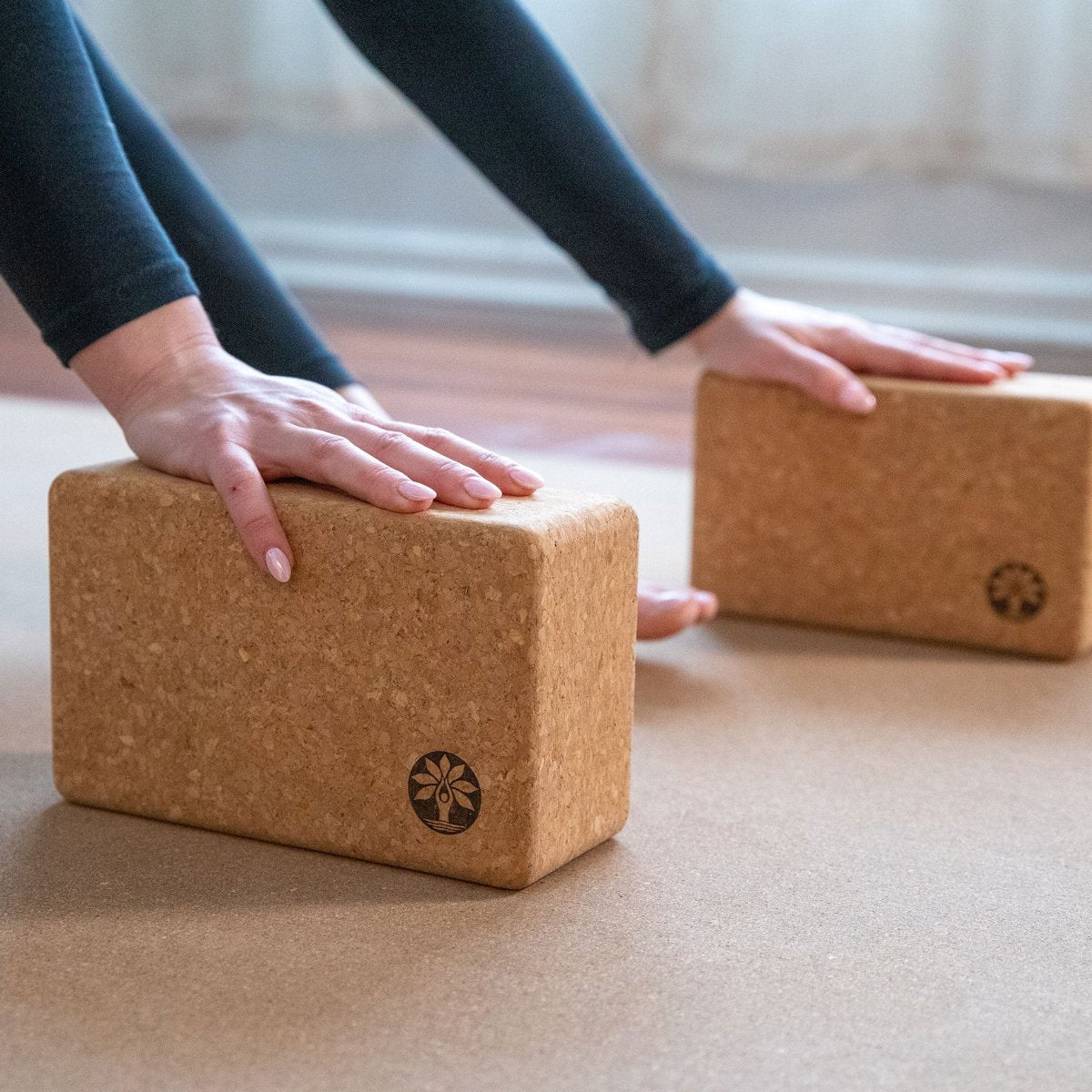 Cork Yoga Block Set Yoloha Yoga