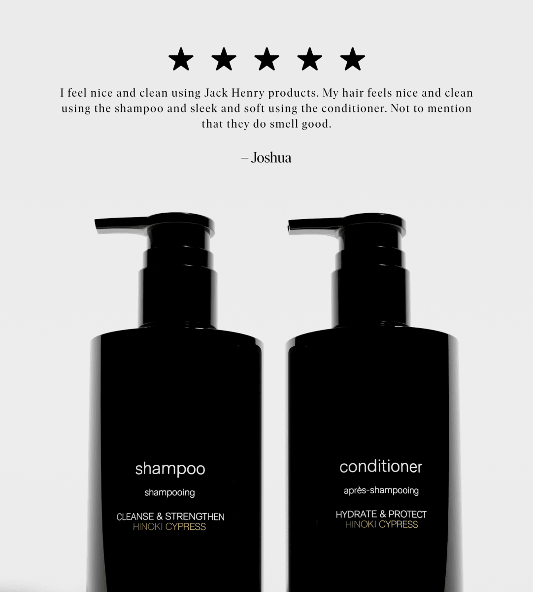 Creamy Shampoo & Conditioner Set JACK HENRY