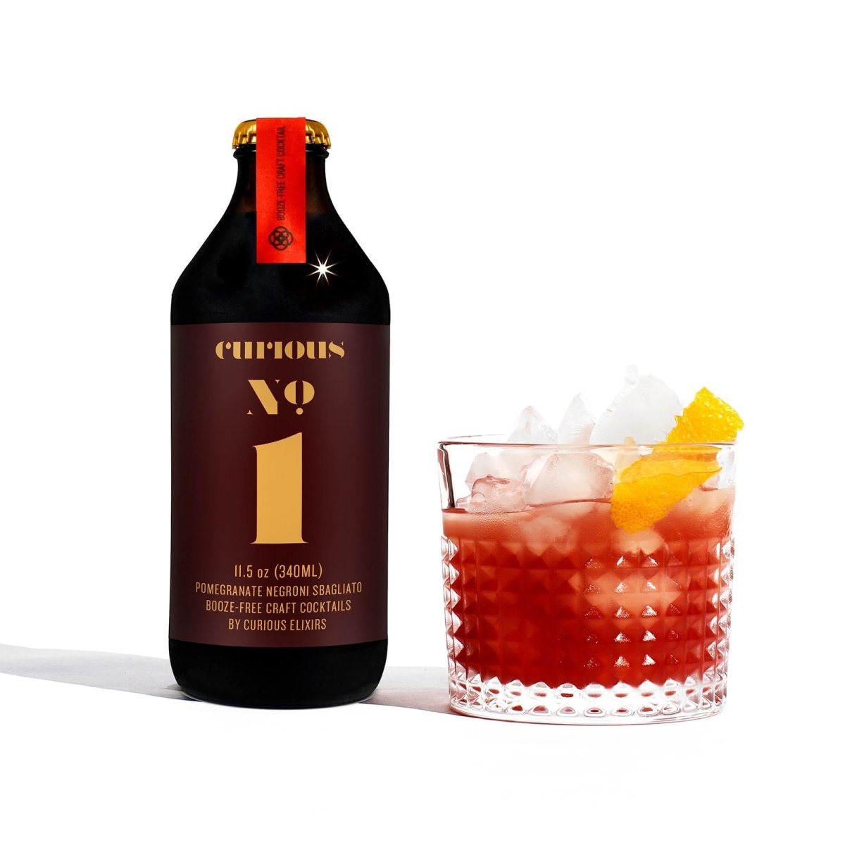 Curious No. 1 Booze - Free Cocktails Curious Elixirs