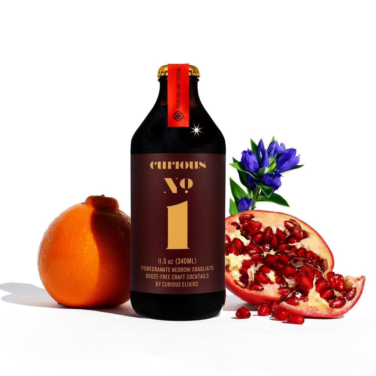 Curious No. 1 Booze - Free Cocktails Curious Elixirs