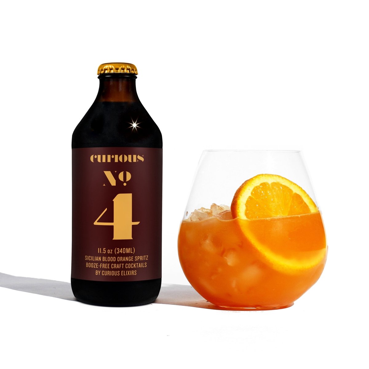 Curious No. 4 Booze - Free Cocktails Curious Elixirs