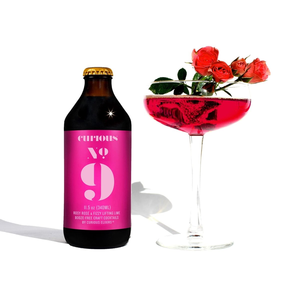 Curious No. 9 Booze - Free Cocktails Curious Elixirs