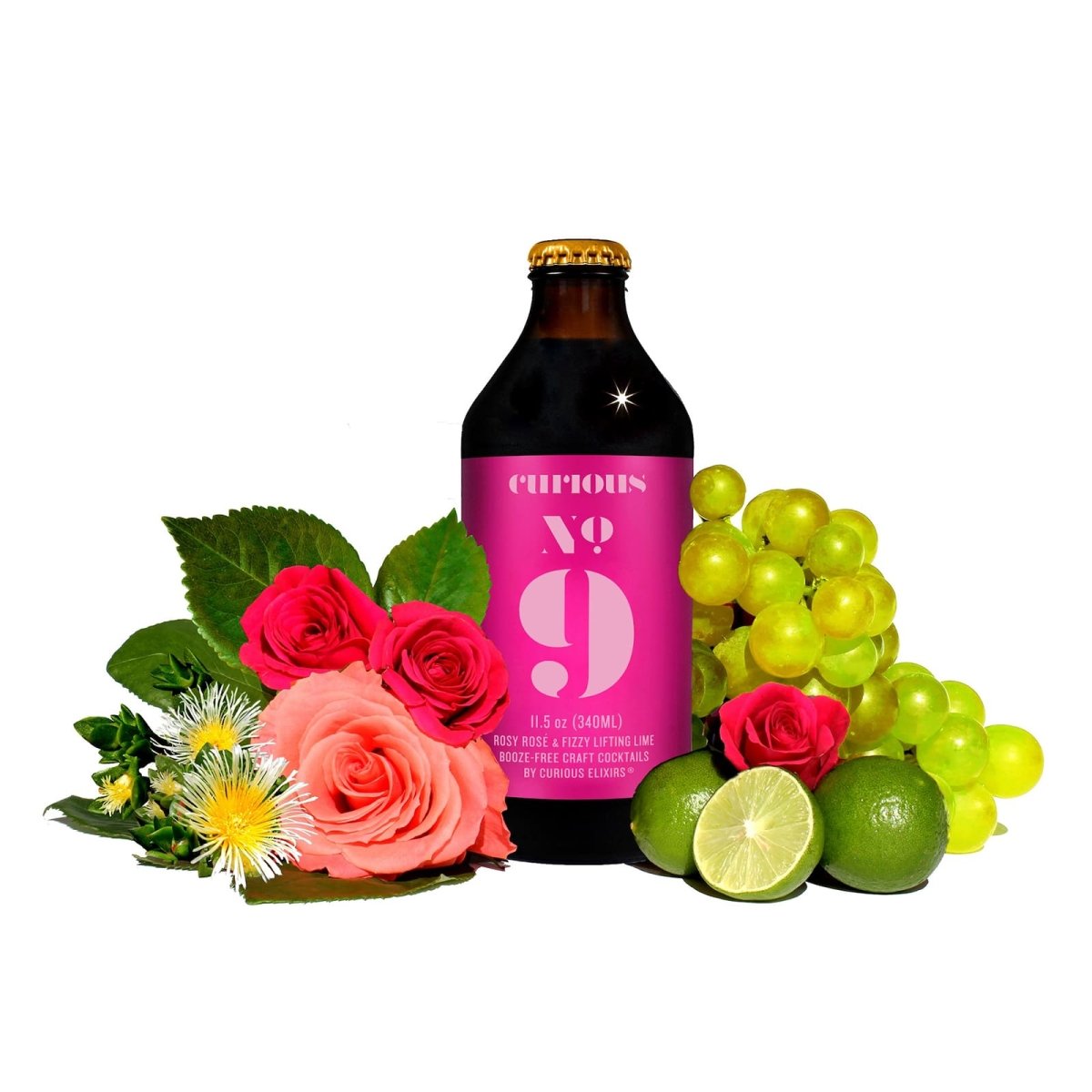 Curious No. 9 Booze - Free Cocktails Curious Elixirs