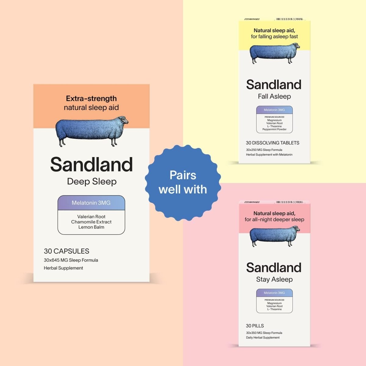 Deep Sleep with Melatonin Sandland Sleep