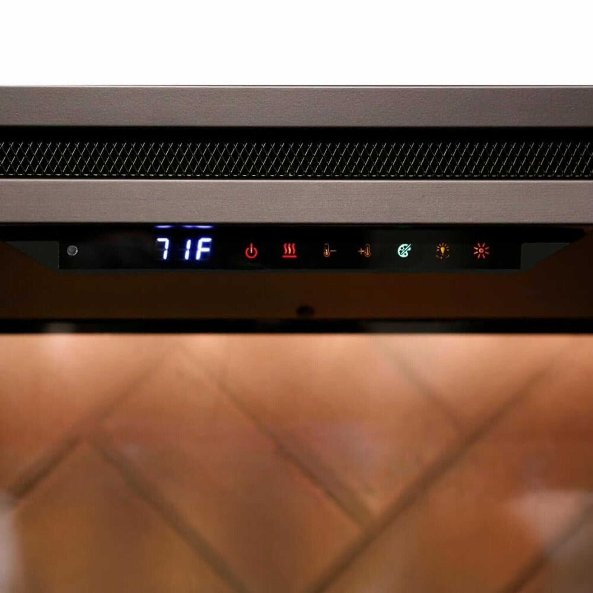 Dimplex Revillusion Herringbone Brick Built - In Electric Firebox With Front Glass [RBF30/36/42] (SAK12893) SAKSBY WHOLESALE