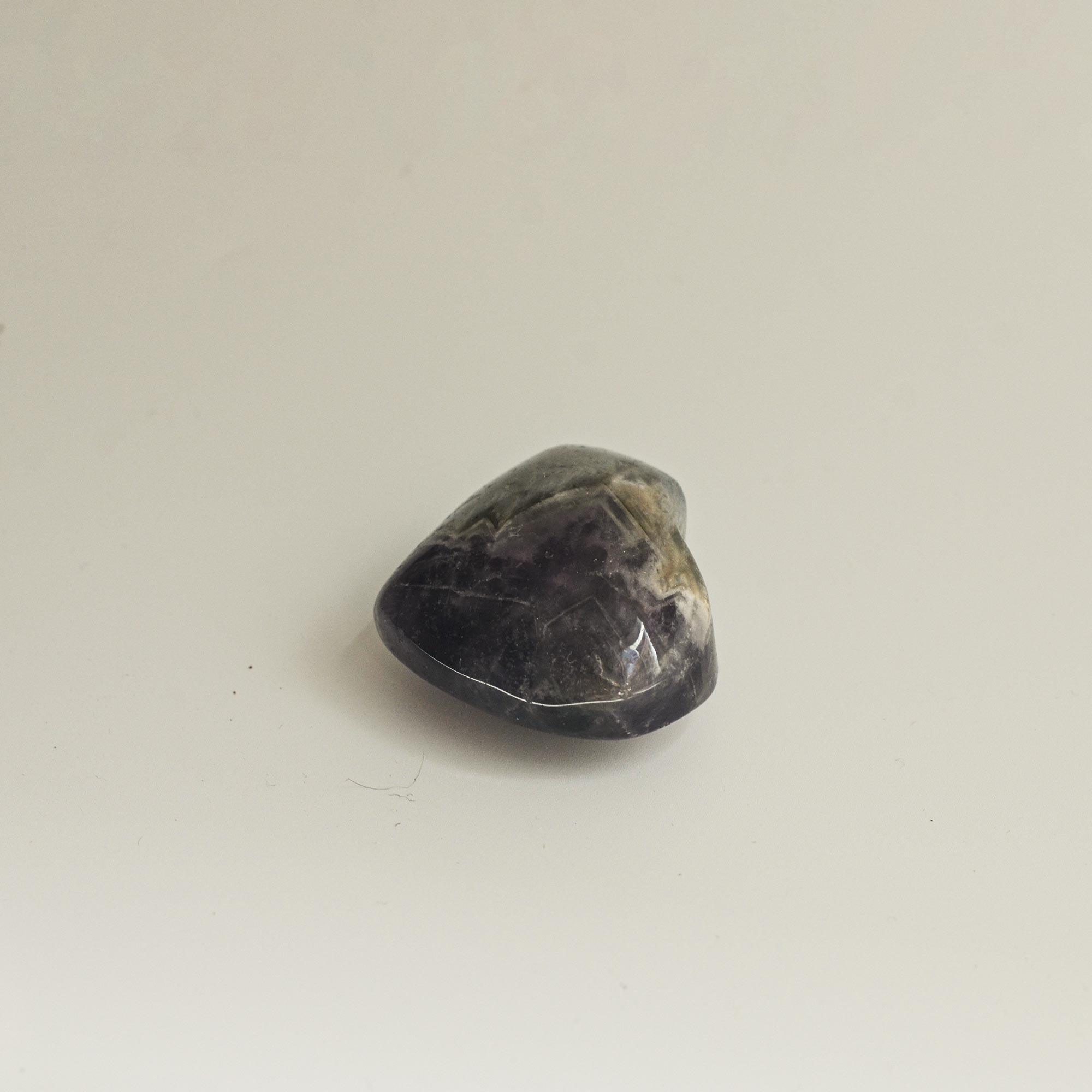 Dream Amethyst (Heart Chevron) Crystal CEDAR AND MYRRH