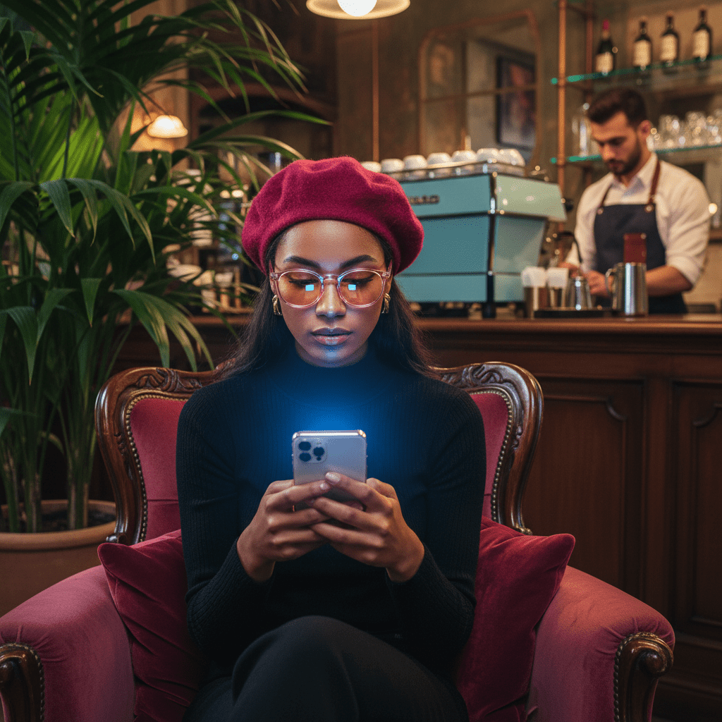 DreamWalkerz Crystal Collection - Rose Quartz Computer Glasses DreamWalkerz