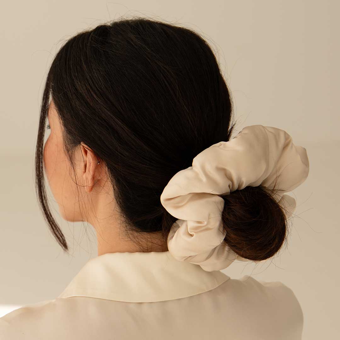 Dusty Gold - Padded Scrunchie Drowsy