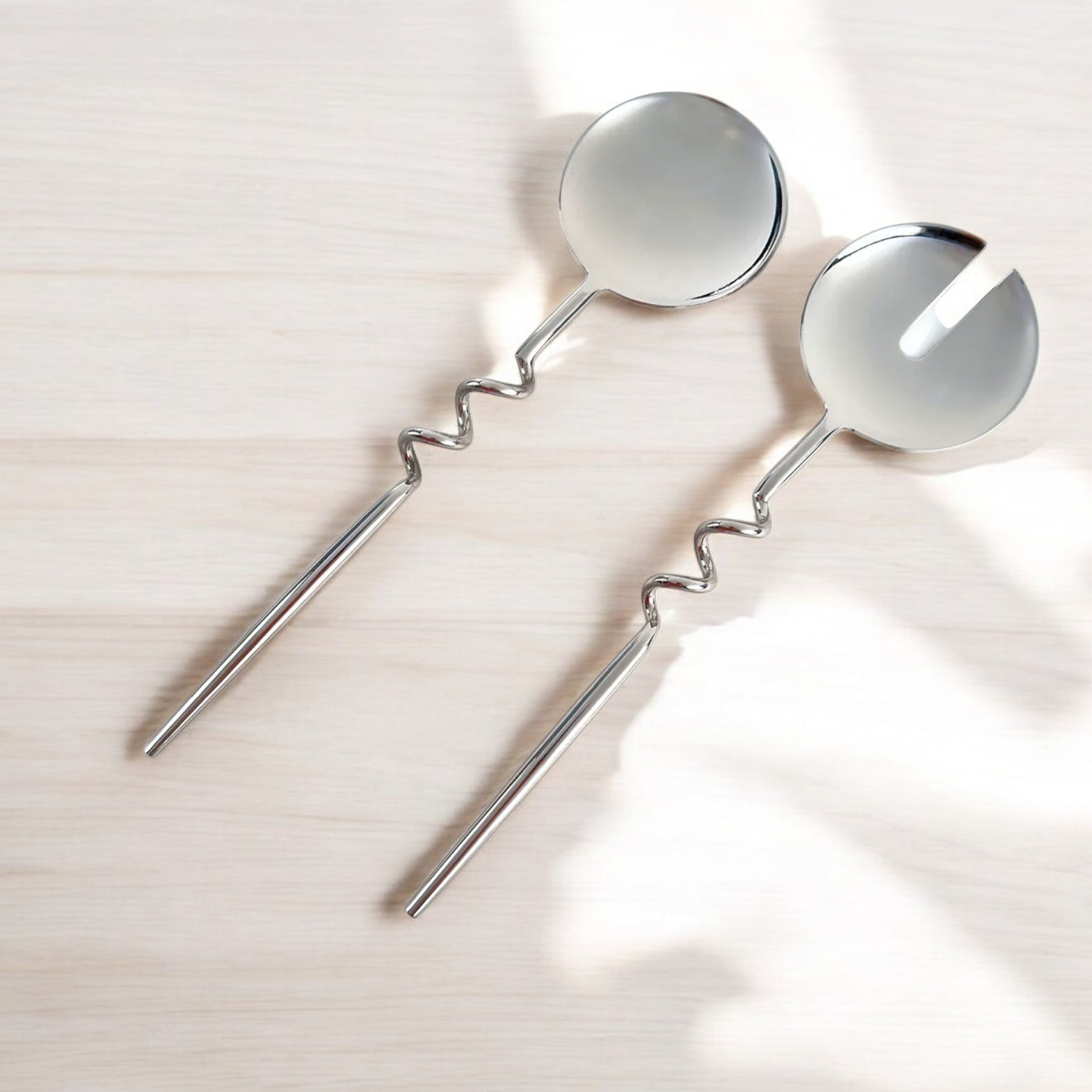 Elisa Silver Servers (Set of 2) by MESO MESO