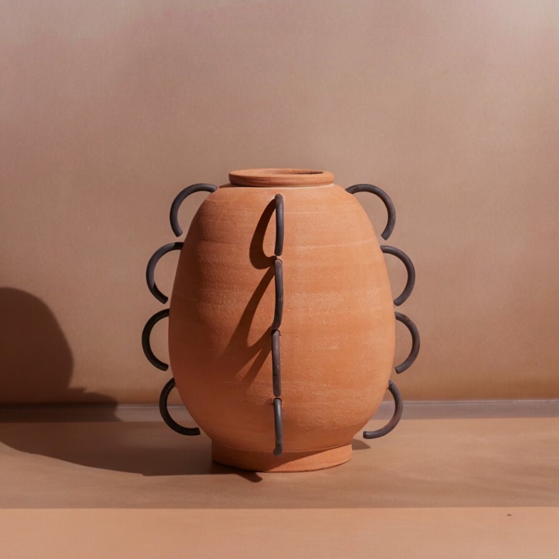 Ella Terracota Vessel by Diego Olivero Studio MESO
