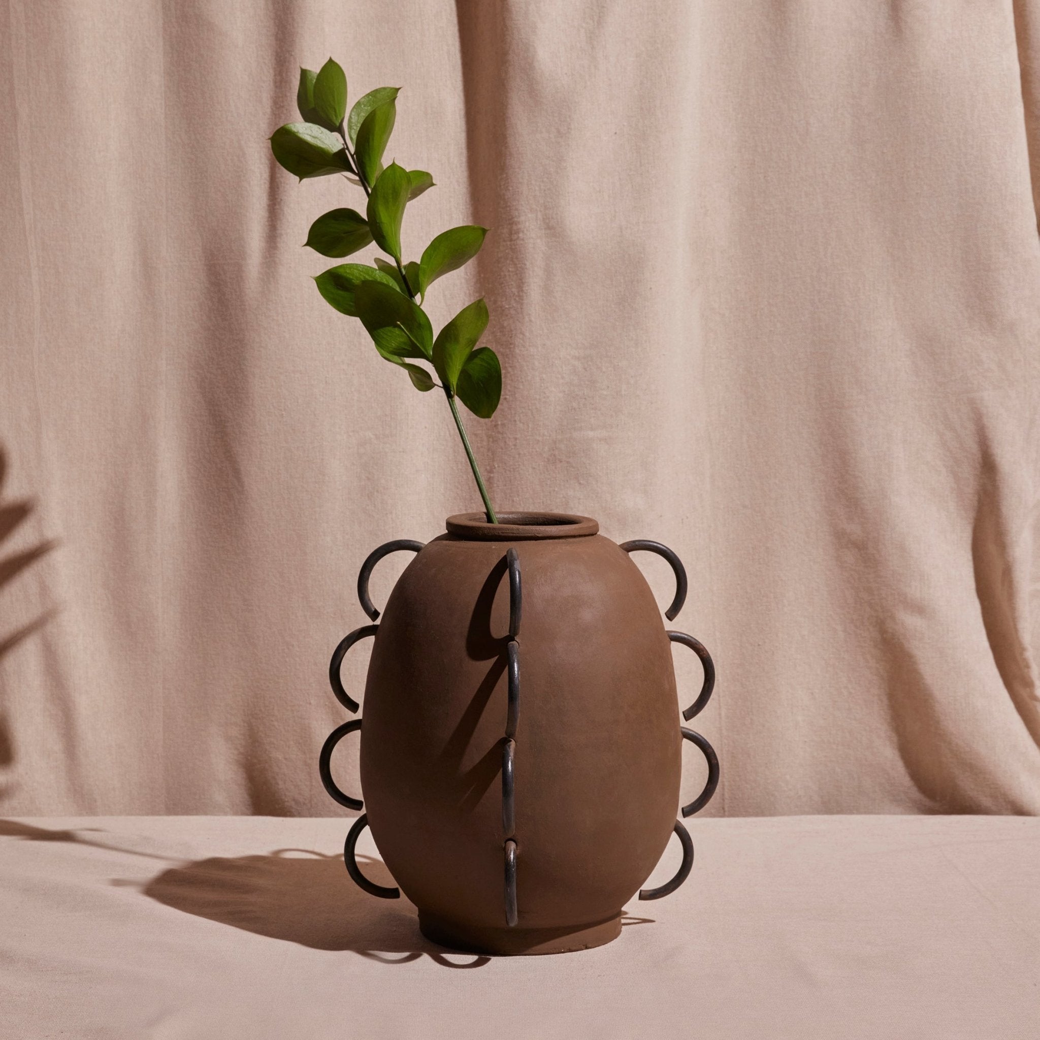 Elliot Terracota Vessel by Diego Olivero Studio MESO