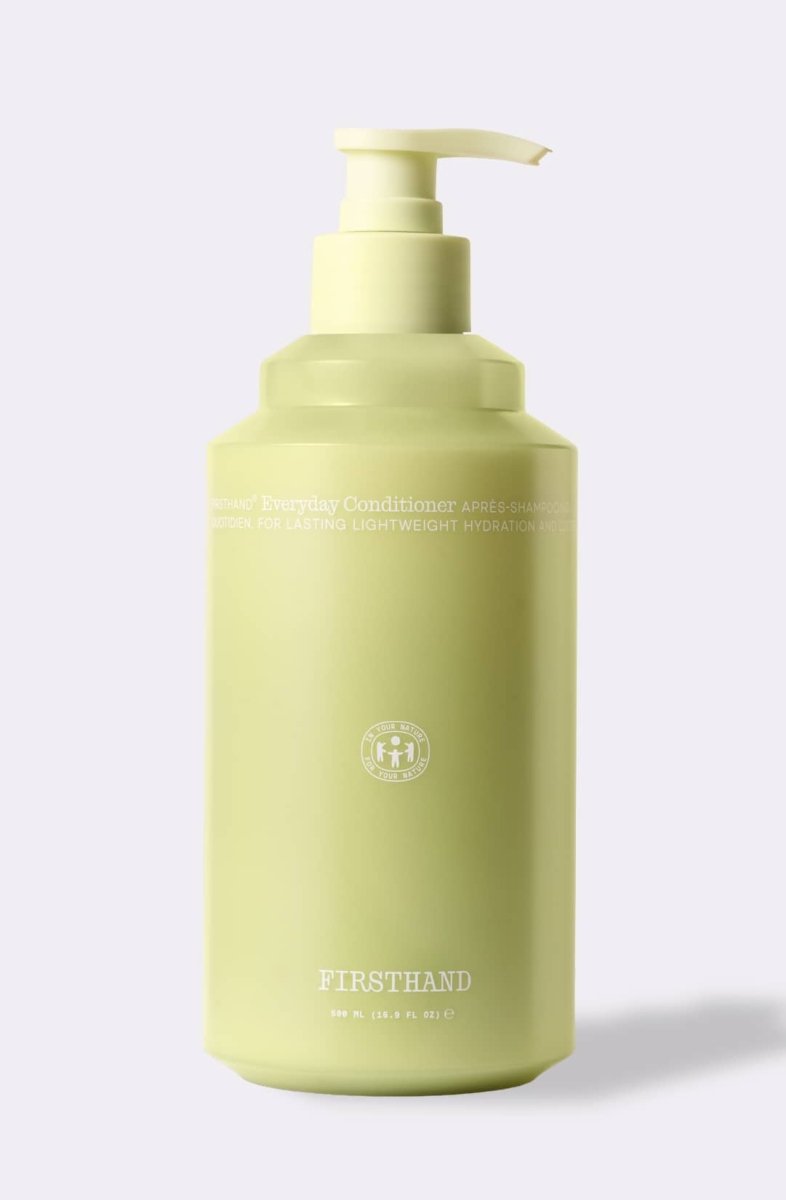 Firsthand Supply Everyday Conditioner pump bottle in pale green