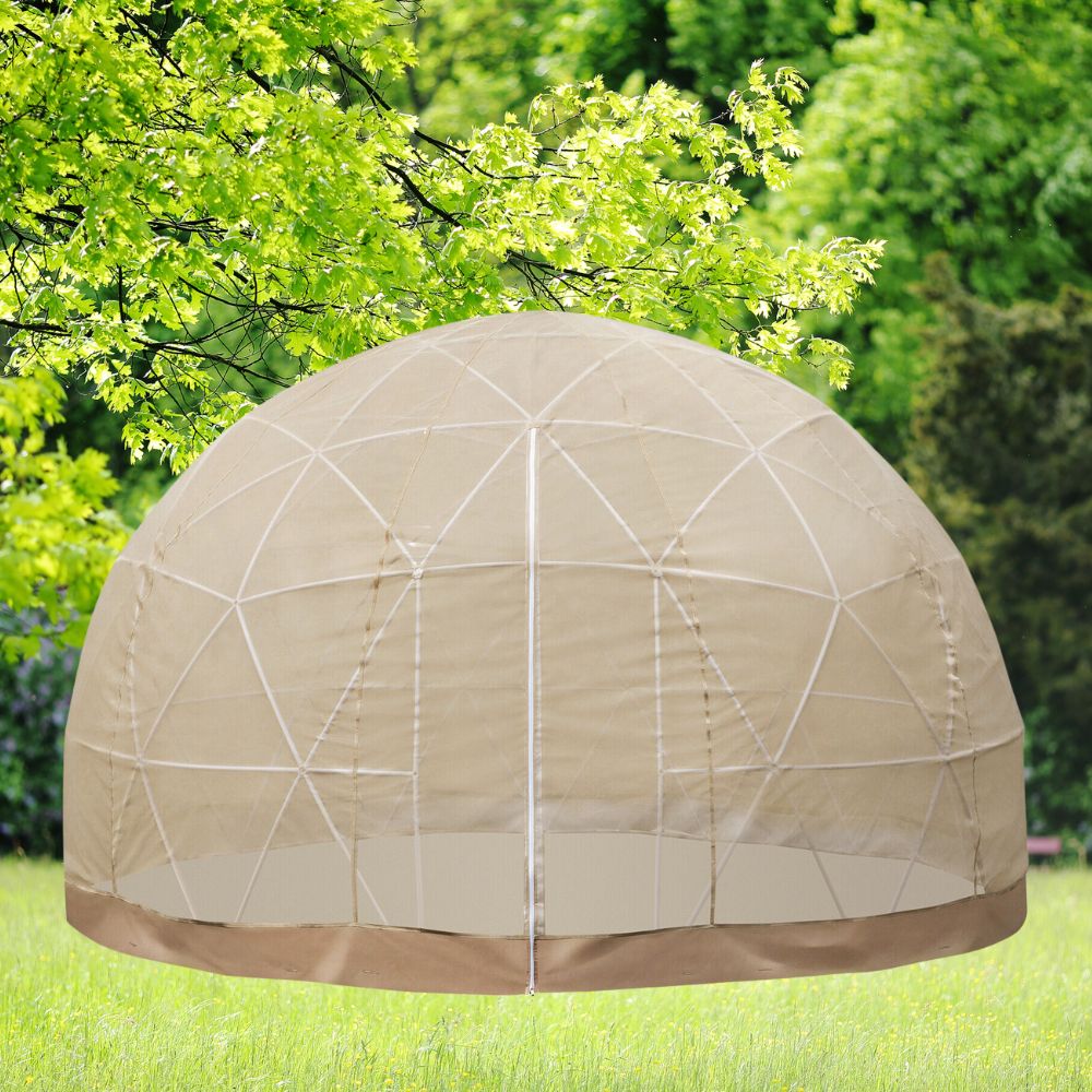 Extra Large 10 Person Outdoor Igloo Garden Greenhouse Dome Tent, 12FT (94316275) SAKSBY WHOLESALE