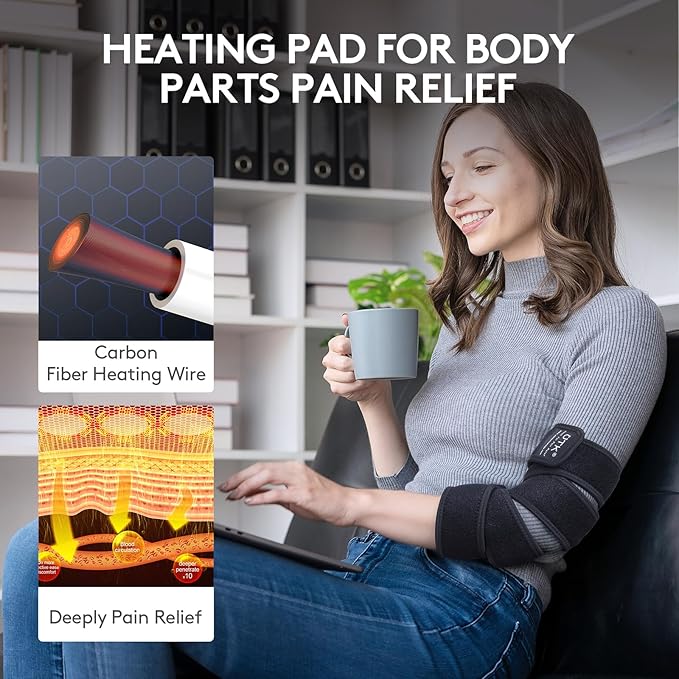 Far Infrared Heating Pad Wrap with Far Jade iReliev