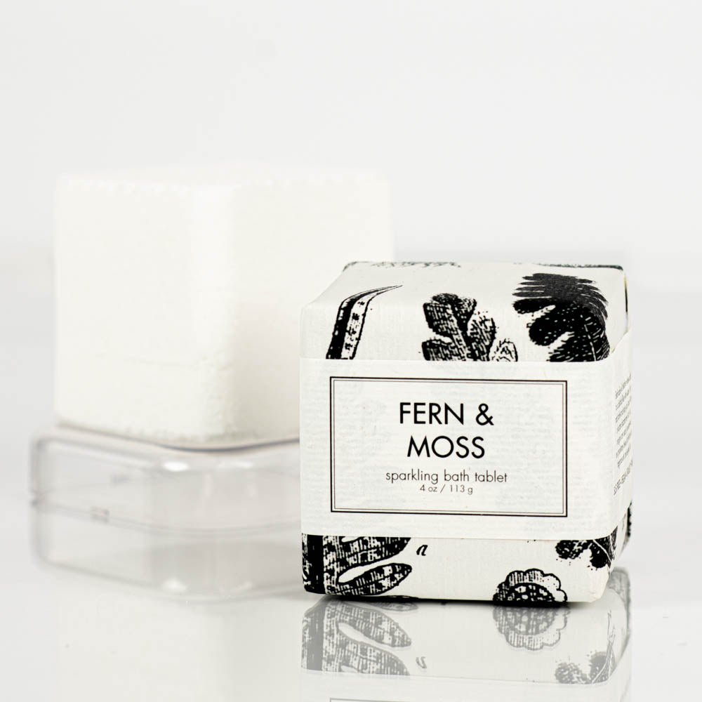 Fern & Moss - Sparkling Bath Tablets Formulary 55