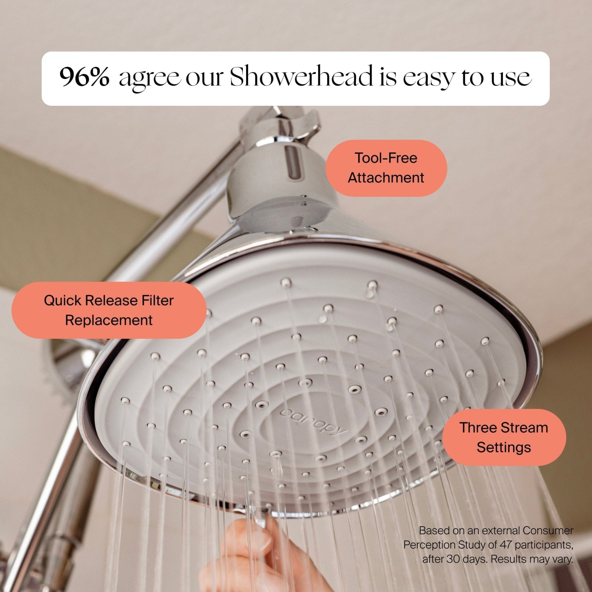 Filtered Showerhead Canopy