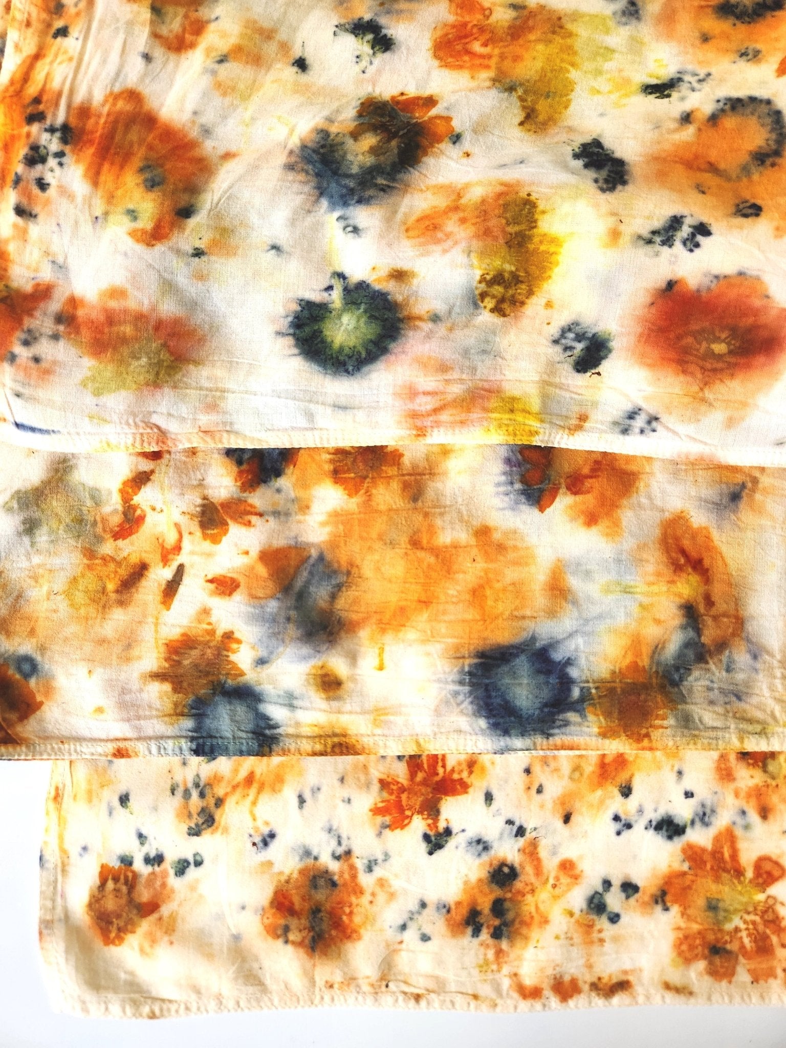 Floral Printed Organic Cotton Bandana dyekween