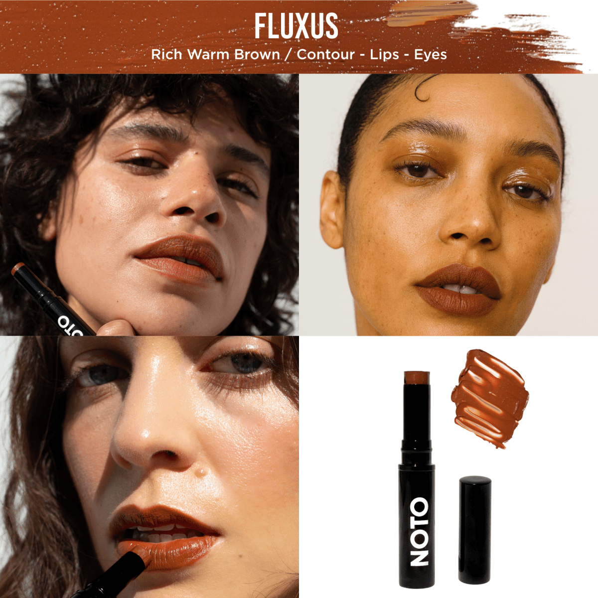FLUXUS - MULTI - BENE STICK // LIPS + CHEEKS NOTO Botanics
