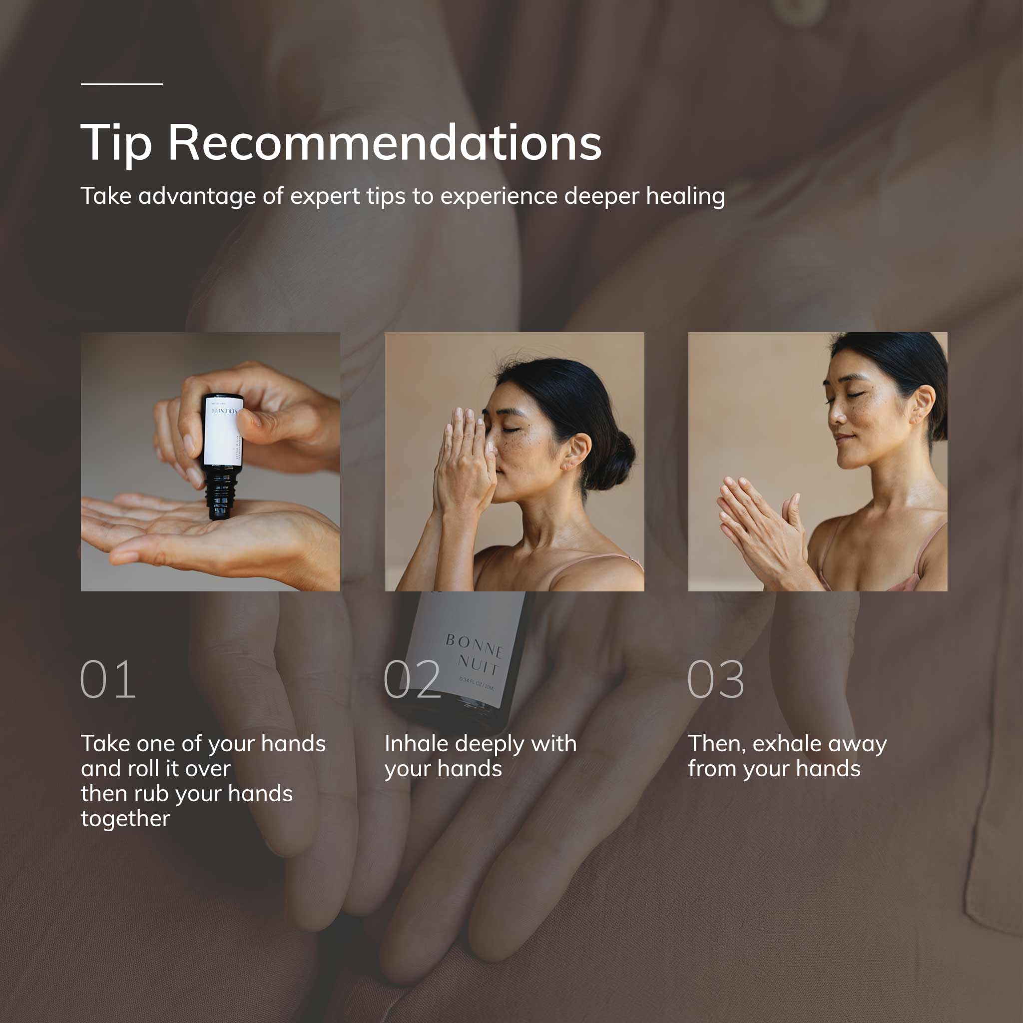 FRAÎCHEUR Aromatheraphy Roller CEDAR AND MYRRH