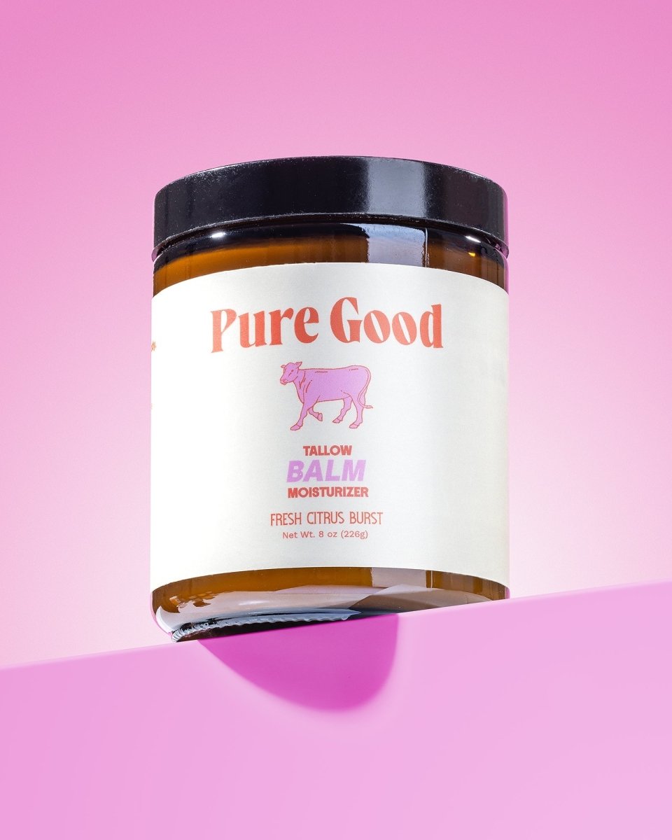 Fresh Citrus Burst Tallow Balm - Hydration and Vitamin C Pure Good LLC