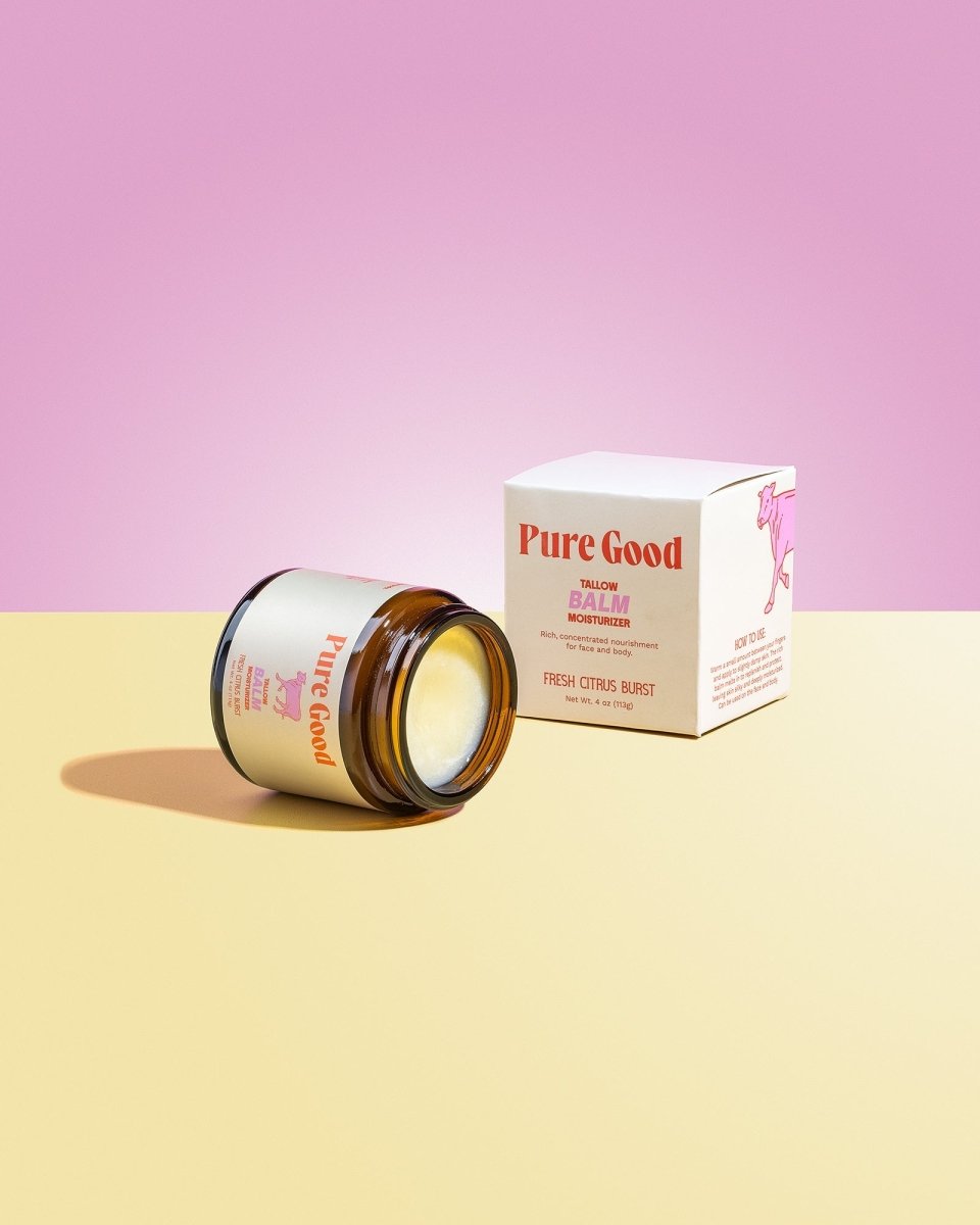 Fresh Citrus Burst Tallow Balm - Hydration and Vitamin C Pure Good LLC