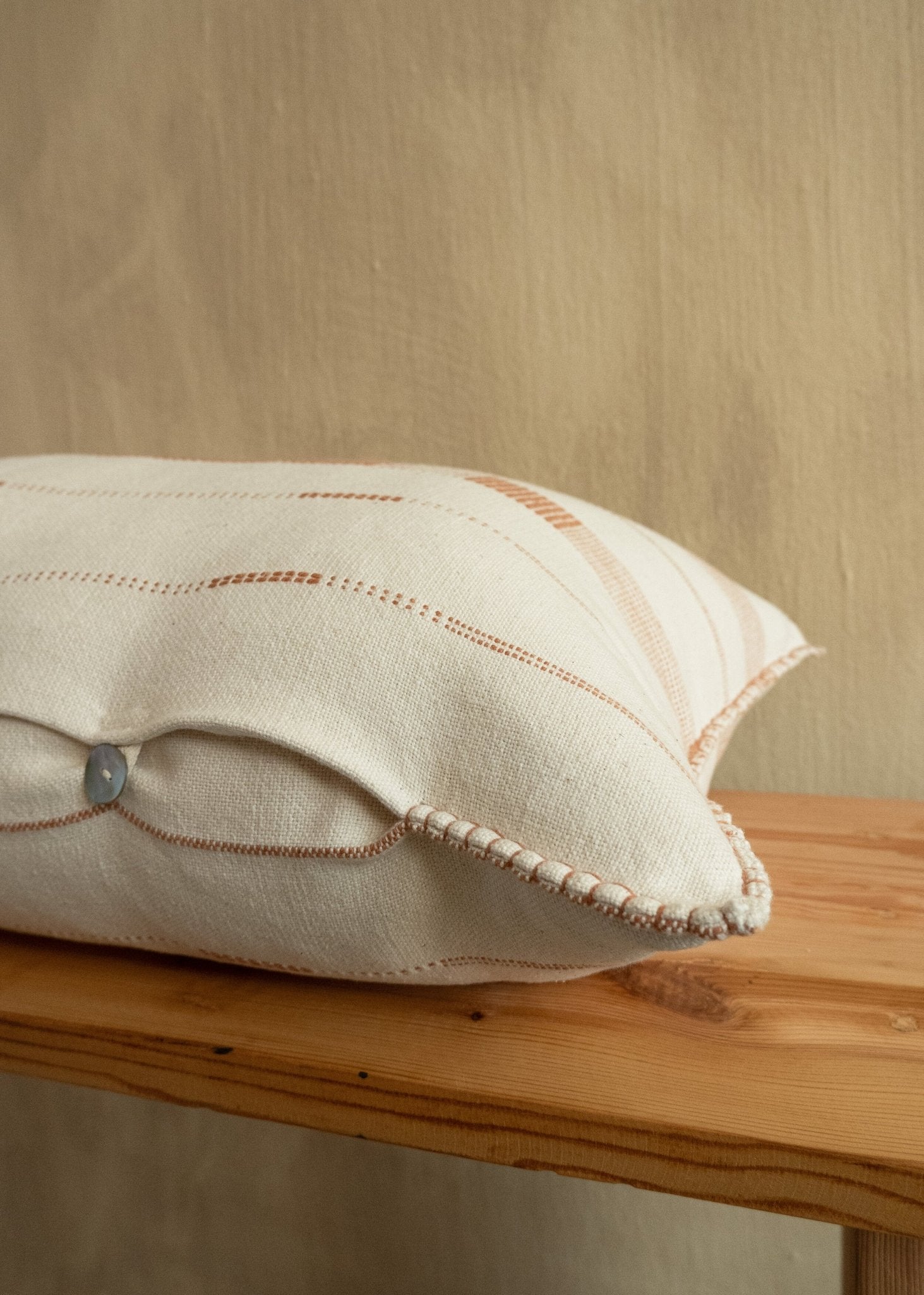 Fulcrum Sahara Oversized Cotton Lumbar Pillow Kanju Interiors